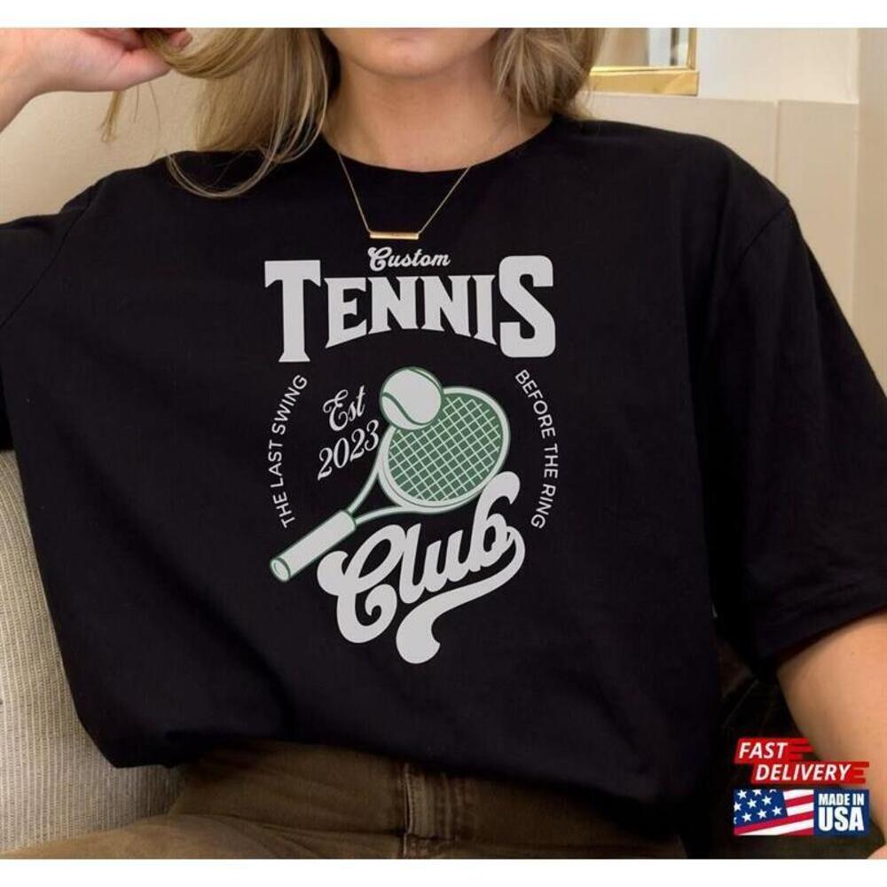 Bachelorette Tennis Club Hamptons Luxury Graphic T-Shirt